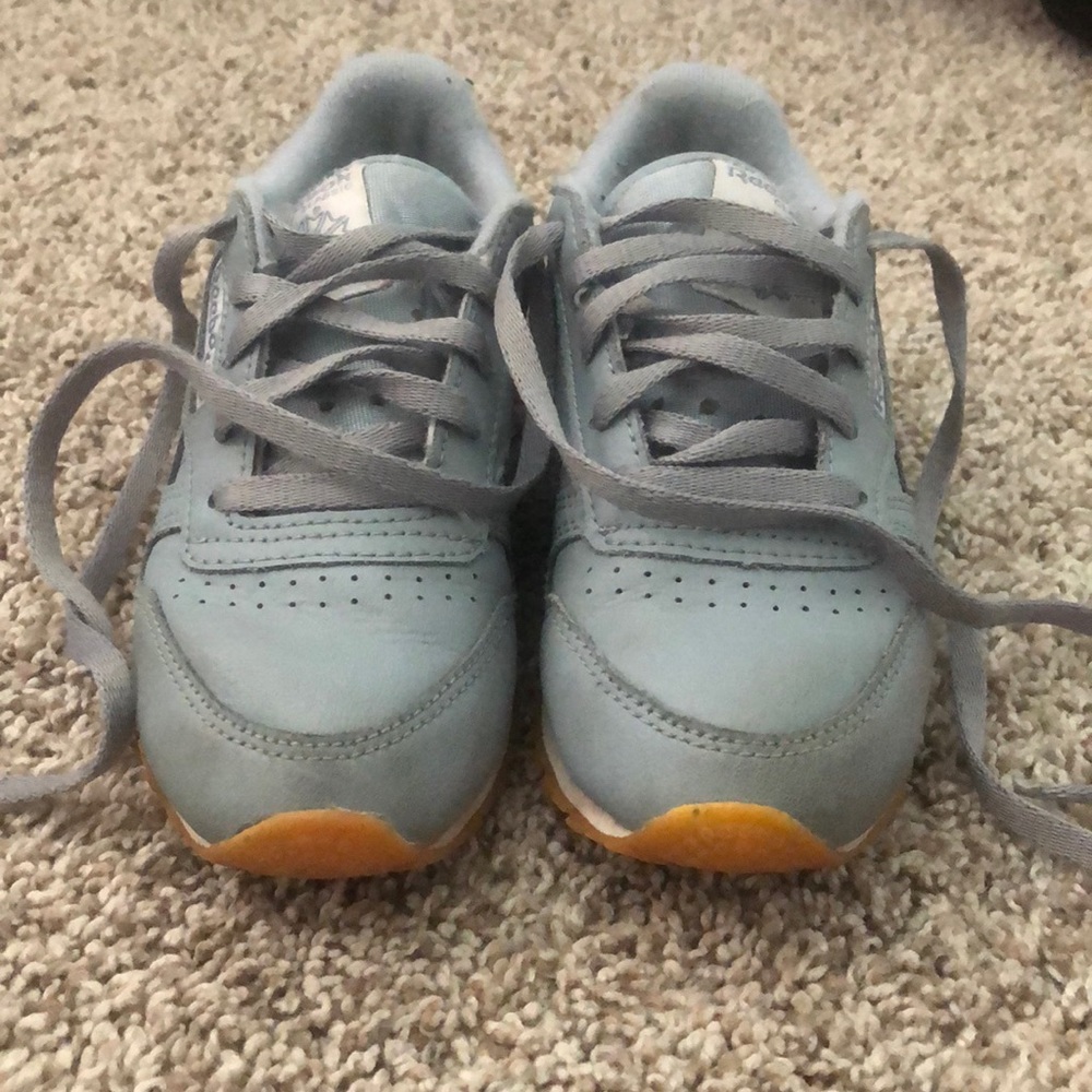 Ice blue Reebok Classics